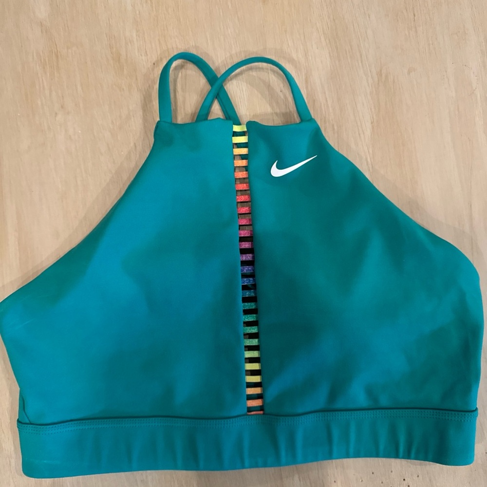 Nike Teal Dri-FIT Sports Bra